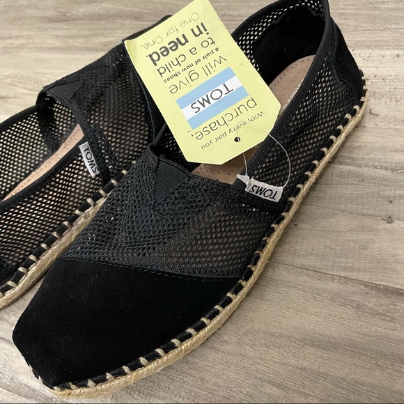 TOMS Classic Black Mesh - Picture 4 of 9